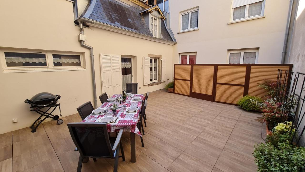 Appartement Avec Terrasse "Musslin" Colmar Dış mekan fotoğraf